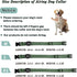 Airtag Dog Collar, 100% Waterproof Padded Apple Air Tag Dog Collar with Airtag Holder Case, Reflective Adjustable Nylon Pet Collar for Small Mediu...