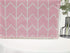 Pink Rectangular Storage Bin Shelf Basket Canvas Fabric Toy Box,Waterproof Coating Nursery Hamper with Handles,Gift Basket for Home,Office,Clothes...