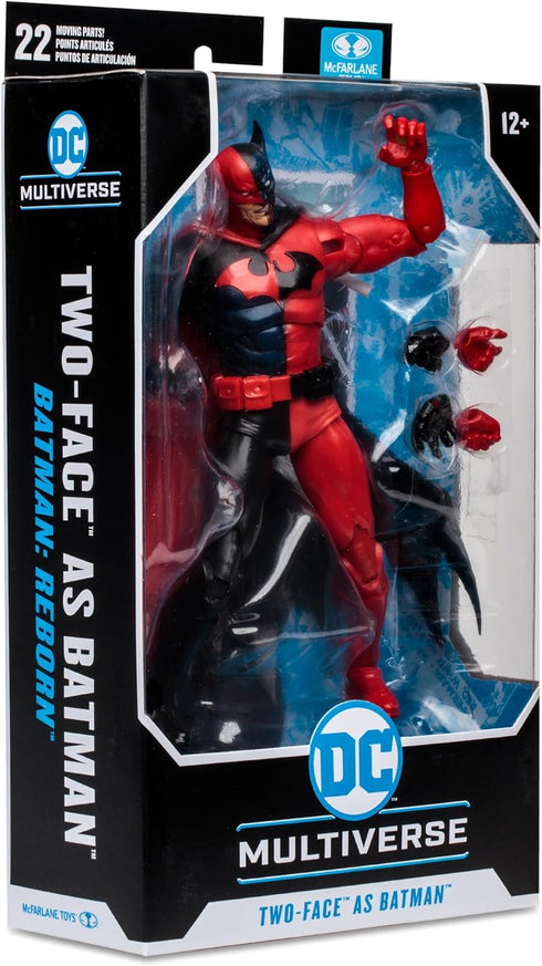 McFarlane Toys - DC Multiverse Two-Face as Batman (Batman: Reborn) 7in Action Figure...
