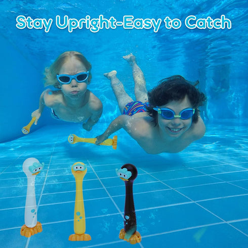 SASBSC Diving Sticks Pool Diving Toys for Kids Ages 4-8 Swimming Pool Toys for Kids Ages 8-12 Summer Outdoor Water Toys for Kids Adults Underwater...