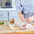 VICARKO Sous Vide Bags, Food Saver Zipper Bags, Reusable Vacuum Storage Bags, Freezer Safe, BPA Free Plastic, 10 Pcs, 11.0 x 10.5”...