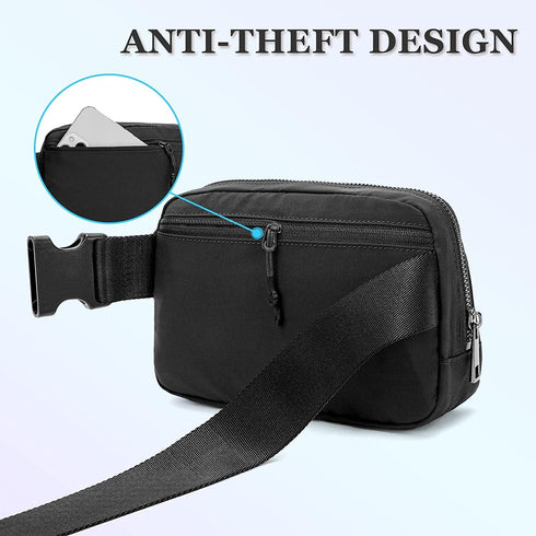 Fanny Packs for Women Men Unisex mini belt bag with Adjustable Strap Fashion Waist Pack for Outdoors Small Waist Pouch for Travel Workout Running ...