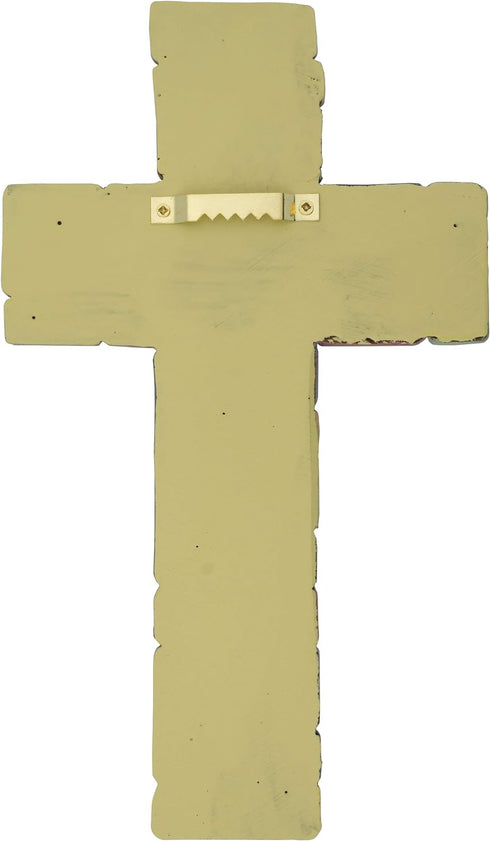 Inspirational Resin Wall Cross | Encouraging Words for Teenage Boys | Great Gift for 8th Grade Graduation, Confirmation, New School Year | Christi...