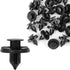 uxcell 30 Pcs 8mm Hole Retainer Clips 01553-09321 Drive Rivets Bumper Push Clips Plastic for Nissan...