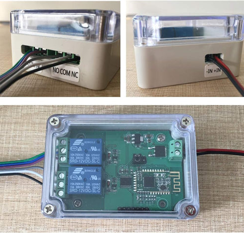 DSD TECH 2 Channel Bluetooth 4.0 BLE Relay Module for iPhone and Android(12V)......