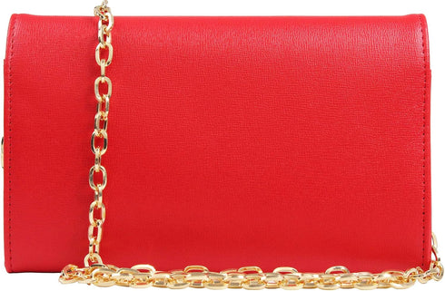 Clutch Purse Evening Bag for Women?Envelope Handbag With Detachable Chain...