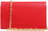 Clutch Purse Evening Bag for Women?Envelope Handbag With Detachable Chain...