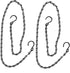 S Hook Steel Hanging Harness Chain for Hanging Poultry Drinker Feeder, Adjustable 40" Long, Tested Hold 30lb Weight...