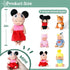 6 Sets 4 Inch Dolls Mini Reborn Baby Dolls with Animal Clothes Realistic Baby Doll Set for Girls Boys Toddlers and Kids 3+ (B)...