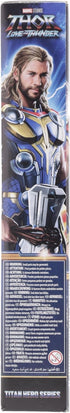Marvel Marvel Avengers Titan Hero Series Thor Toy, 12-Inch-Scale Thor: Love and Thunder Action Figure with Accessory, Toys for Kids Ages 4 and Up...