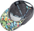 TOP LEVEL Men's Adjustable Cotton Snapback Cap 7 (Various Unique Hat Designs Available)...