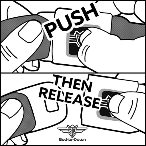 Buckle-Down Dog Collar Seatbelt Buckle Star Wars The Child Chibi Face Protect Attack Snack 15 to 26 Inches 1.0 Inch Wide,DC-SB-SWBGB-WSW184-1.0-L...