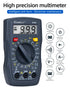 Multimeter Tester 2000 Counts Digital Multimeter with DC AC Voltmeter and Ohm Volt Amp Meter ; Measures Voltage, Current, Resistance; Tests Live W...