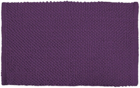 DII Popcorn Bath Rug, 17x24, Eggplant...