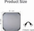 All-Season Mesh Air Conditioner Cover, Outdoor Outdoor Defense Mesh Air Conditioner Cover, Use Elastic Cord to Prevent Debris Remaining, Waterproo...