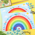 Double Sided Rainbow Play Alphabet Arch Mats Colorful Foam Letters ABC Educational Alphabet for Alphabet Recognition Activity Baby Toddlers Kids (...
