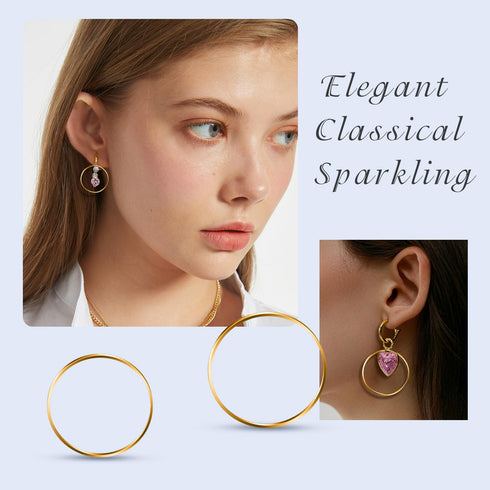 60PCS Earrings Hoop for Jewelry Making DIY Crafts Earring Making Supplies Necklace (60PCS KC Gold)...