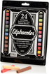 Alphacolor Soft Pastels, Multi-Cultural Portrait Pastels for Skin Tones, 24 Pastels per Set (102008)...