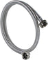 Certified Appliance Accessories Washing Machine Hose with 90 Degree Elbow, Hot or Cold Water Supply Line, 6 Feet, PVC Core with Premium Braided St...