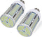 2 Pack 400W Equivalent LED Corn Light Bulb 6000 Lumen Led Corn Bulb 50W Super Bright 5000K Daylight White E26/E27 Base LED Light Bulb for Home Gar...