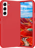 Galaxy S22 5G Case, Samsung S22 2022 Case Liquid Silicone Case Dual Layer Hybrid Hard PC Soft Silicone Gel Rubber Slim Fit Shockproof Protective P...