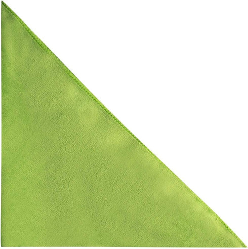 King & Priory Luxury Emerald Green Velvet Pocket Square, Irish, St Patricks Day...