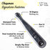 Chapman MFG CM-13 Mini Ratchet, 1/4" Drive, USA Made Stainless Steel Ratchet with 20 Tooth Gear & 18 Degree Working Arc...