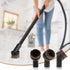 TXIN 4 Pieces Soft Horsehair Bristle Vacuum Attachments Dusting Brush Cleaner Dust Brush, Small Round Corner/Track Cleaning Tools Vacuum Brushes R...