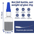 50g Rubber Glue, Glue for Rubber, Rubber Adhesive for Instant Bonding and Repairing Between Rubber and Rubber, Rubber and Other Materials, for Rub...