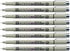 Sakura Pigma Micron pen 005 Black ink marker felt tip pen, Archival pigment ink, fine point for artist drawing pens - 8 pen set...