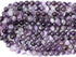 35PCS 10mm Natural Dog Teeth Amethyst Gemstone Round Loose Beads Crystal Energy Stone Healing Power for Jewelry Making 1 Strand 15"...