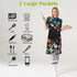 ASPMIZ Floral Apron for Adults, Waterproof Women Apron with 2 Pockets, Flower Cooking Aprons with Adjustable Neck Strap, Kitchen Apron for Washing...