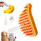 3 in 1 Water Brush for Dogs Cat Steam Brush Steamy Cat Brush with Steam Cat Grooming Brush Cepillo Para Gatos ALD-001-Y (Banana Yellow)...