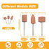 Polishing Buffing Wheel Kit for rotary dremel tool kit Flap Wheel, Grinding Stone Set with 1/8" Shank, Ideal for dremel polishing kit, Drill Bits,...