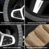 15 Inch Car Steering Wheel Cover, Winter Warm Plush Fluffy Non-Slip Automotive Steering Wheel Protector for Man Woman, Vehicle Interior Accessorie...