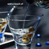 MITBAK Martini Glasses, Set of 6 Stemless Martini Glass, 8 OZ With Stylish Base, Elegant Cocktail Glasses Great for Martini, Cocktail, Manhattan, ...