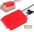 Ecarke Power Wheels Adapter for Craftsman 20V Dock Power Connector 12 Gauge Robotics RC Toy & Car,e-Bike(with Wire Terminals & 30A Fuse)...