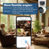 Pan/Tilt-Indoor Camera Dual lens for Baby Monitor-Cat-Dog-Pet Camera, 2.4G/5G WiFi-Camera for Home Security, Wireless Camera with Mobile App & PCs...