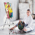 Portable Artist Easel Stand, Adjustable Easel for Painting Canvases Height from 17 to 66 Inch,Carry Bag for Table-Top/Floor Didplaying and Wedding...