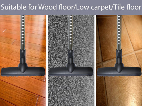 for Miele, Horse Hair Vacuum Brush Attachments with Wheels - Vacuum Cleaner Attachments for Carpet, Tile Hard Floors - 1-3/8 Inch Hardwood Floor V...