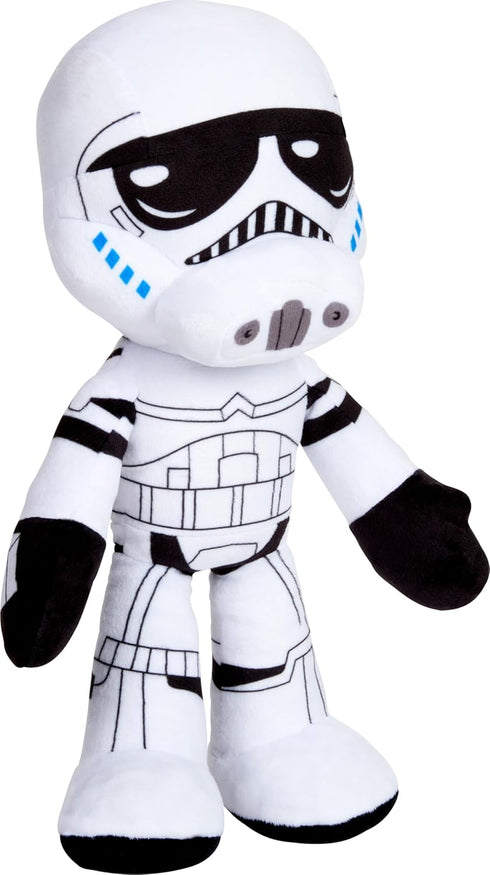 Mattel Star Wars Plush Talkers Soft Toys, 11 to 12-Inch Stormtrooper Plush with 10 Sounds & Phrases, Collectible Soft Dolls...