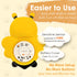 Baby Bath Thermometer Floating Toy, Safety Water Temperature Thermometer for Bathtub - Tub Toy Gift for Newborn Baby Shower, Infants, Toddlers, Ki...