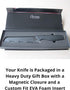 Cestari Advanced Ceramic Serrated Knife with Sheath and Luxury Magnetic Gift Box...