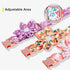 Dog Collar with Daisy Tie, 3 Patterns Soft & Comfty Flower Print Padded Pet Collars with Strong Metal Buckle for Boy and Girl Dogs(Pink, L)...