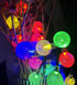 Solar String Lights Outdoor, 20ft Waterproof 30 LEDs 8 Modes Crystal Globe Solar String Fairy Lights Backyard Patio Christmas Lights for Holiday P...