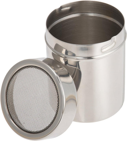 Ateco Stainless Steel Shaker, 4-ounce Capacity with Fine Mesh...