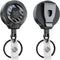 MNGARISTA Upgraded Heavy Duty Retractable Keychain with Belt Clip, 10 OZ Retraction, 31.5" Stainless Steel Cord, 3K Carbon Fiber ID Badge Reel wit...