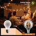 25 Pack G40 LED Replacement Light Bulbs, E12 Screw Base Waterproof Globe Bulbs Light for Indoor Outdoor String Lights, Patio Cafe Decor, Dimmable,...