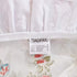 FADFAY Rose Floral Throw Pillow Covers 18x18 Set of 2 Flowers Pillow Cushion Cases Cotton Cushion Covers White Ruffle Decorative Throw Square Pill...