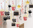 36Ct Movie Night Party Decorations Hanging Swirls - Movie Theater Themed Bridal Shower/Birthday Party Supplies Film Backdrop...